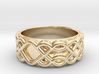 Celtic Wedding Ring - Size 12 1/2 3d printed 