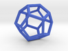 Dodecahedron(Leonardo-style model) 3d printed 