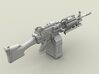 1/24 SPM-24-012 m249 MK48mod0 7,62mm machine gun 3d printed 