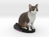 Custom Cat Figurine - Duncan 3d printed 
