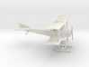 Sikorsky S-16 with skis [flying position] 3d printed 1:144 Sikorsky S-16 in WSF