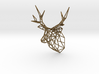 Dolls House Stag Deer Trophy Head Small facing for 3d printed 