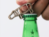 HIppo Bottle Opener Keychain 3d printed 