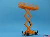 HO/1:87 Aerial working platform kit 3d printed Aerial working platform painted and assembled